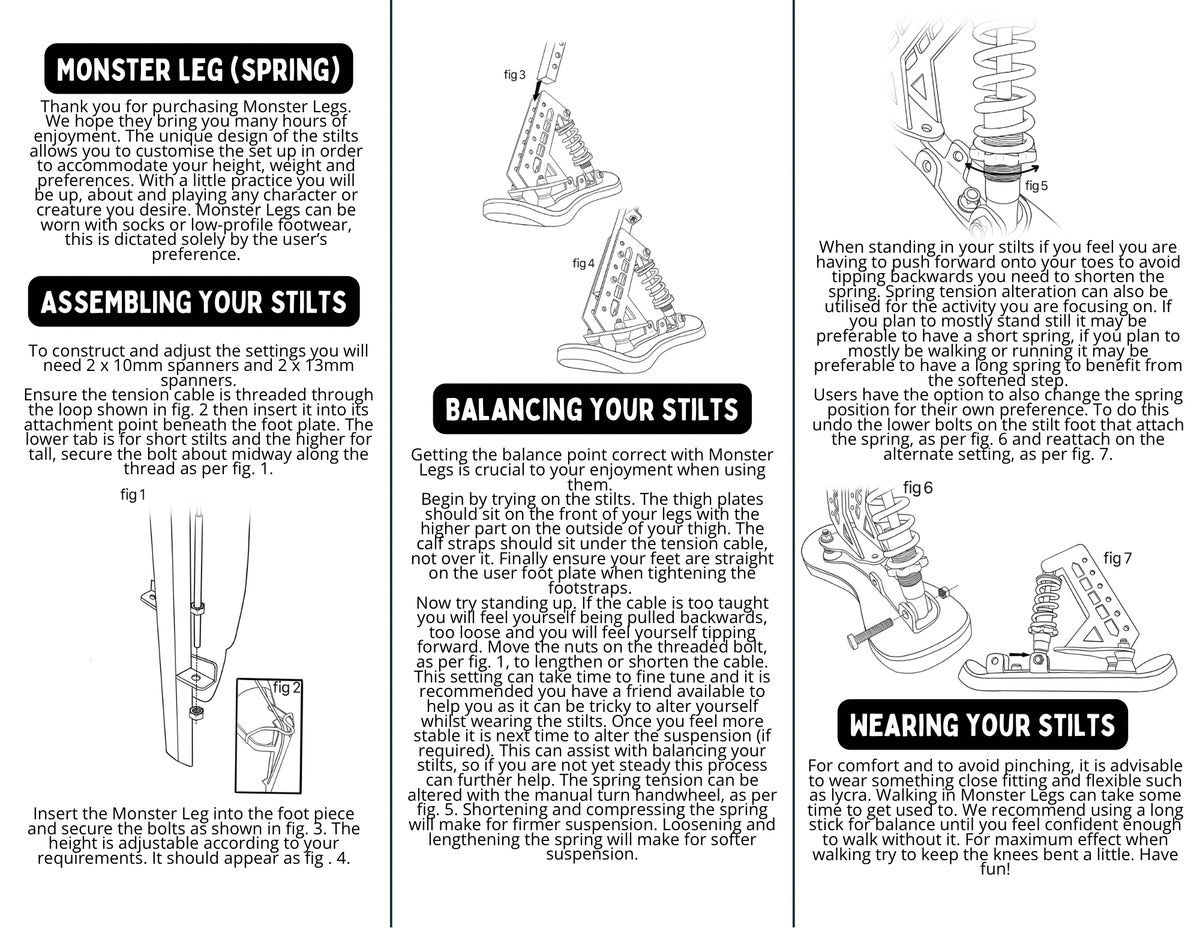 Digi Leg Running Manual and set up guide – Digilegs